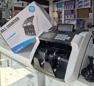 New Bill Counter Cash Notes Counter Machine Bank Counterfeit Detector