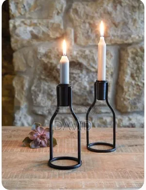 Wrought Iron Candle Holder