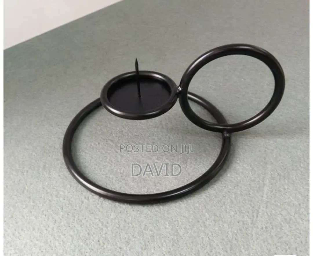 Wrought Iron Candle Holder
