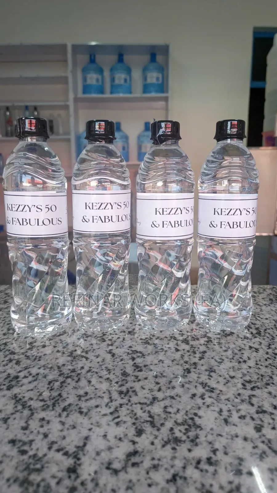 Personalized Bottled Water for Conferences Meetings
