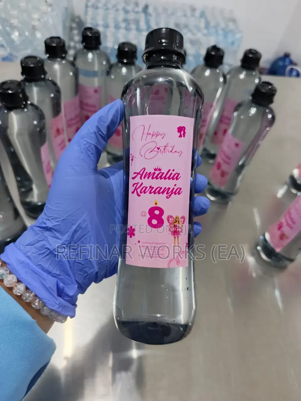 Personalized Bottled Water for Conferences Meetings