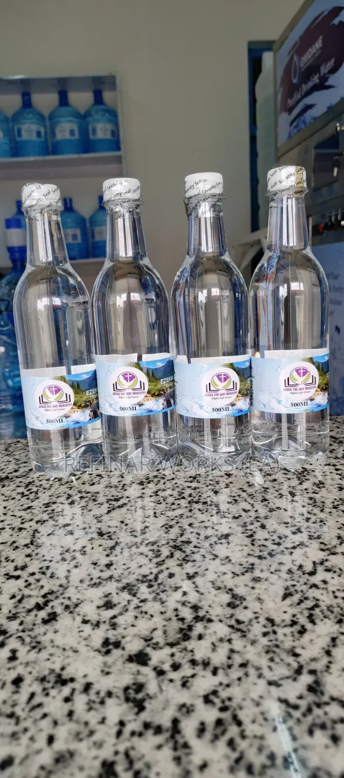Corporate Branded Drinking Water With Your Logo