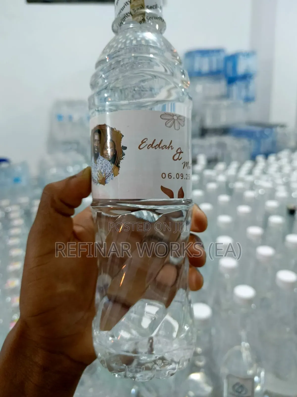 Corporate Branded Drinking Water With Your Logo