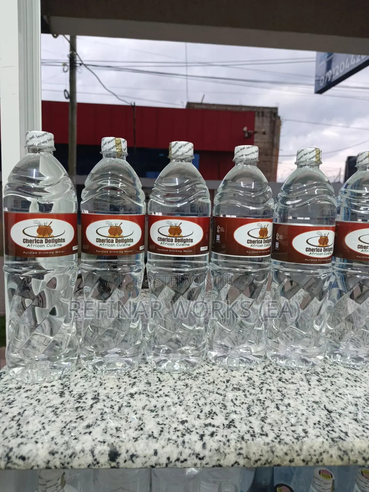 Corporate Branded Drinking Water With Your Logo