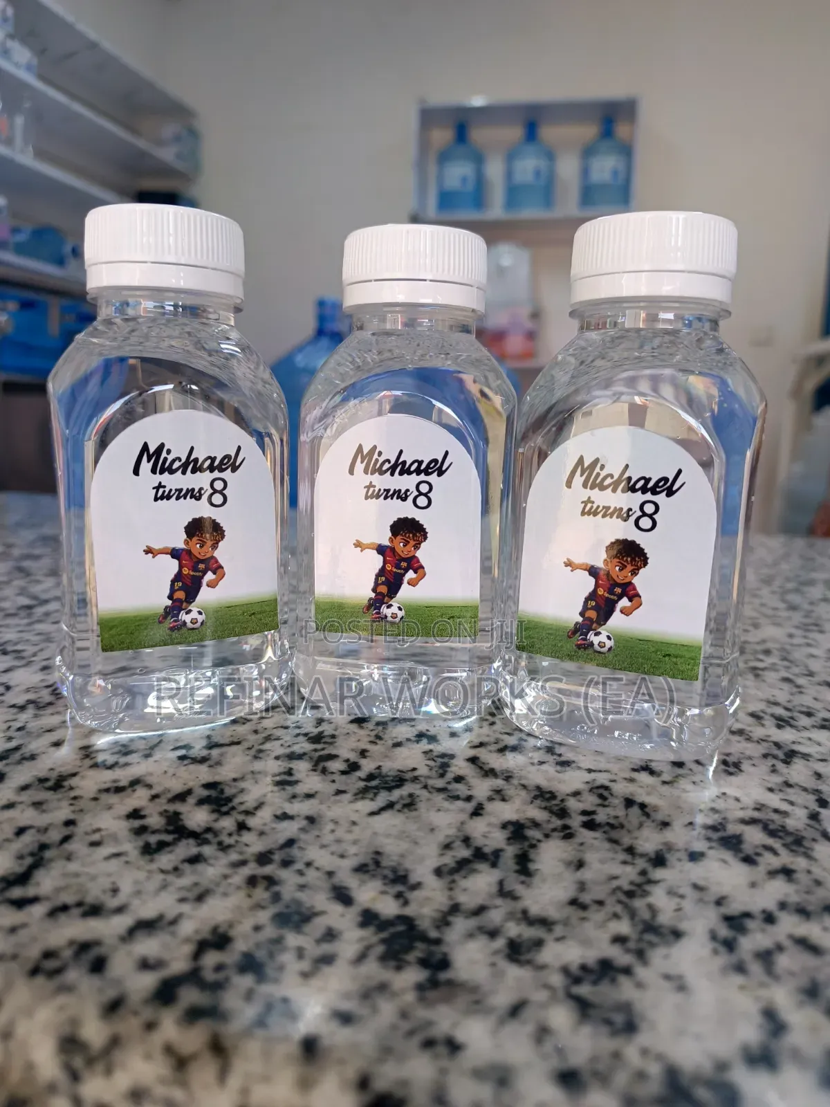 Customized Bottled Water for Weddings Events
