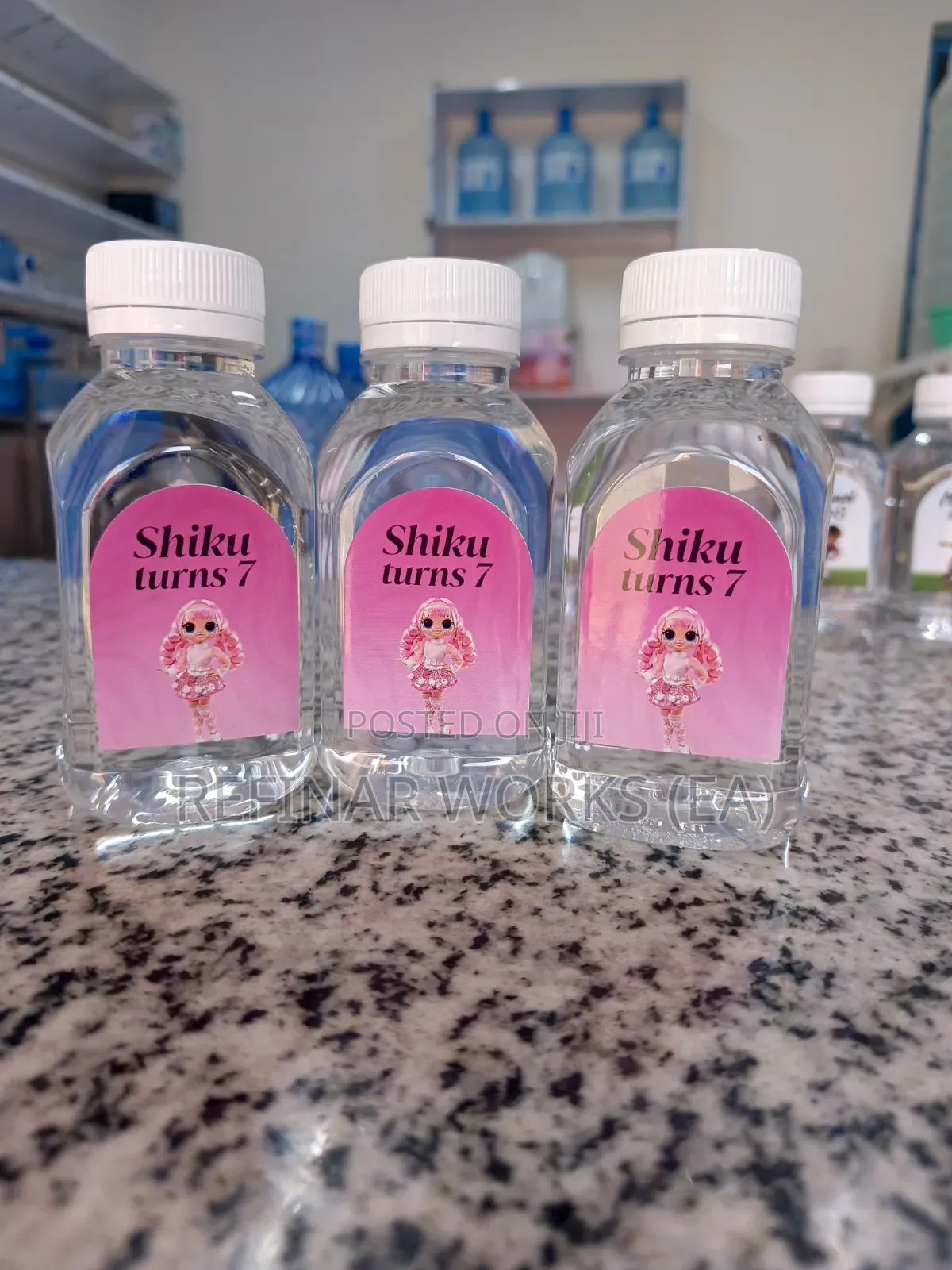 Customized Bottled Water for Weddings Events