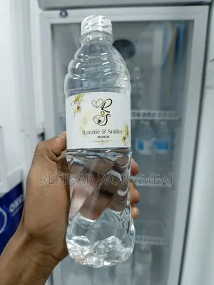 Customized Bottled Water for Weddings Events