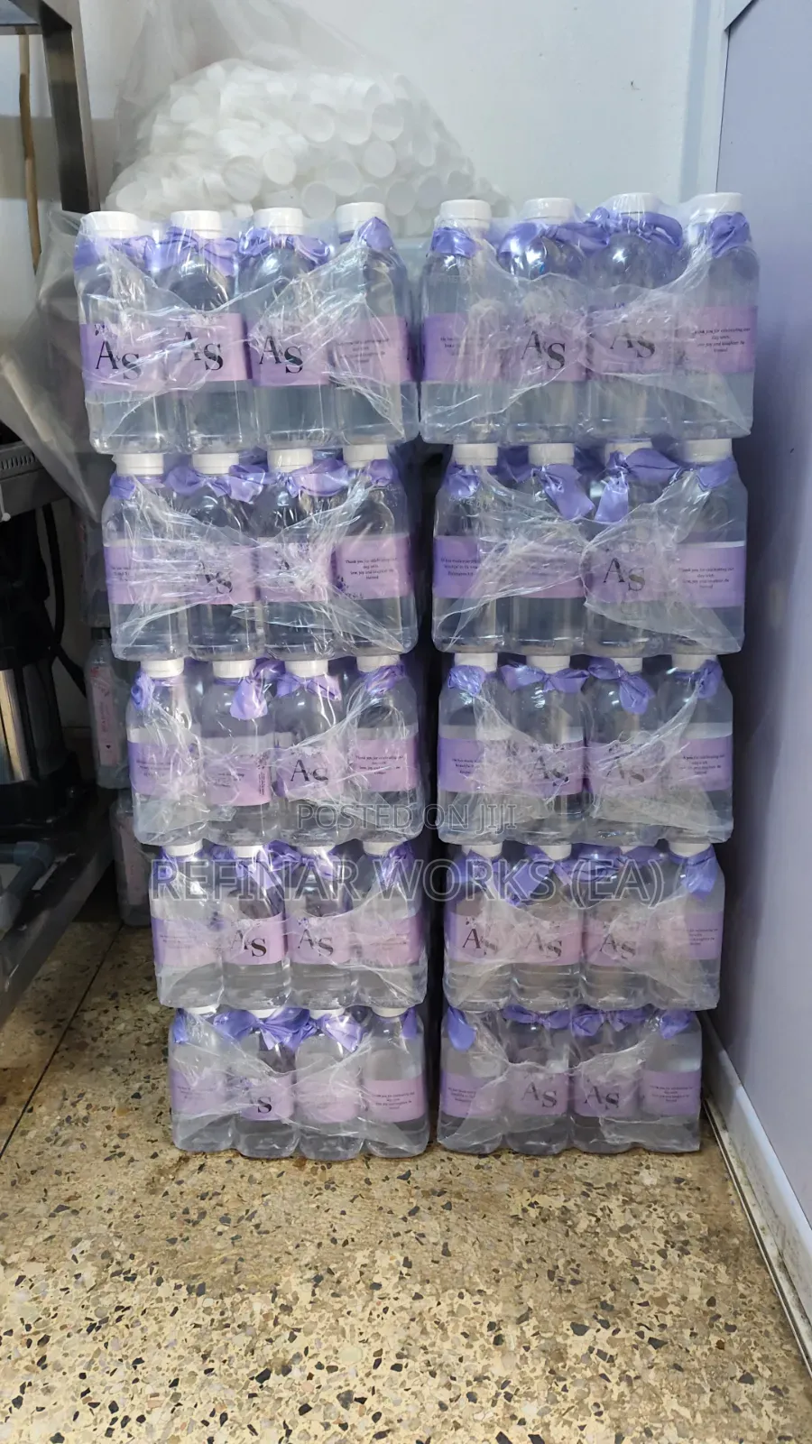 Customized Bottled Water for Weddings Events