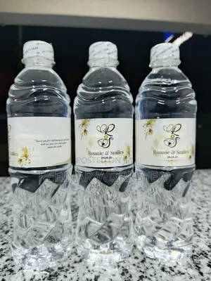 Branded Bottled Water for Events Companies
