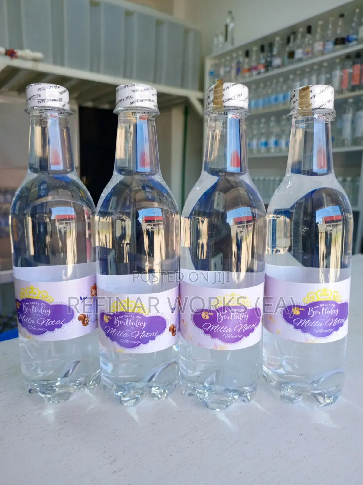 Branded Bottled Water for Events Companies