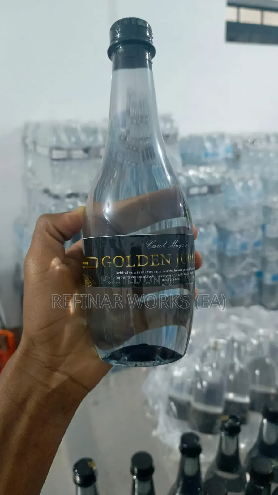 Branded Bottled Water for Events Companies
