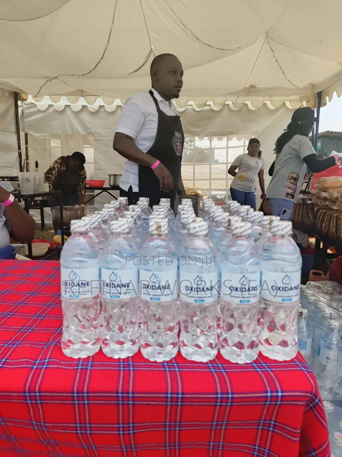 Branded Bottled Water for Events Companies