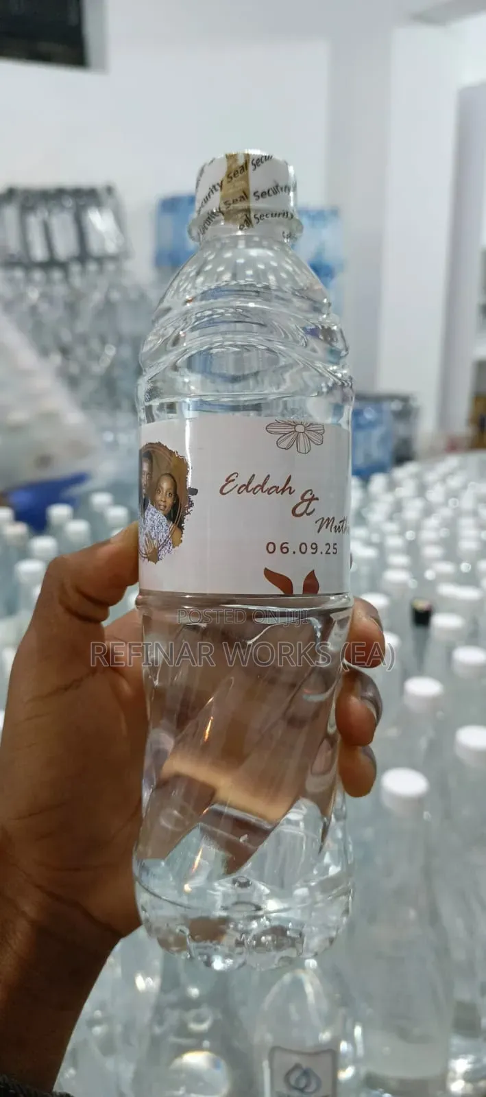 Branded Bottled Water for Events Companies