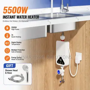 5.5kw Undersink Water Heater With Handheld Shower