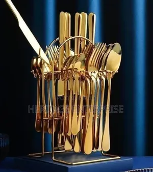 Cutlery Set Heavy Duty Quality Cutlery Sets(GOLD