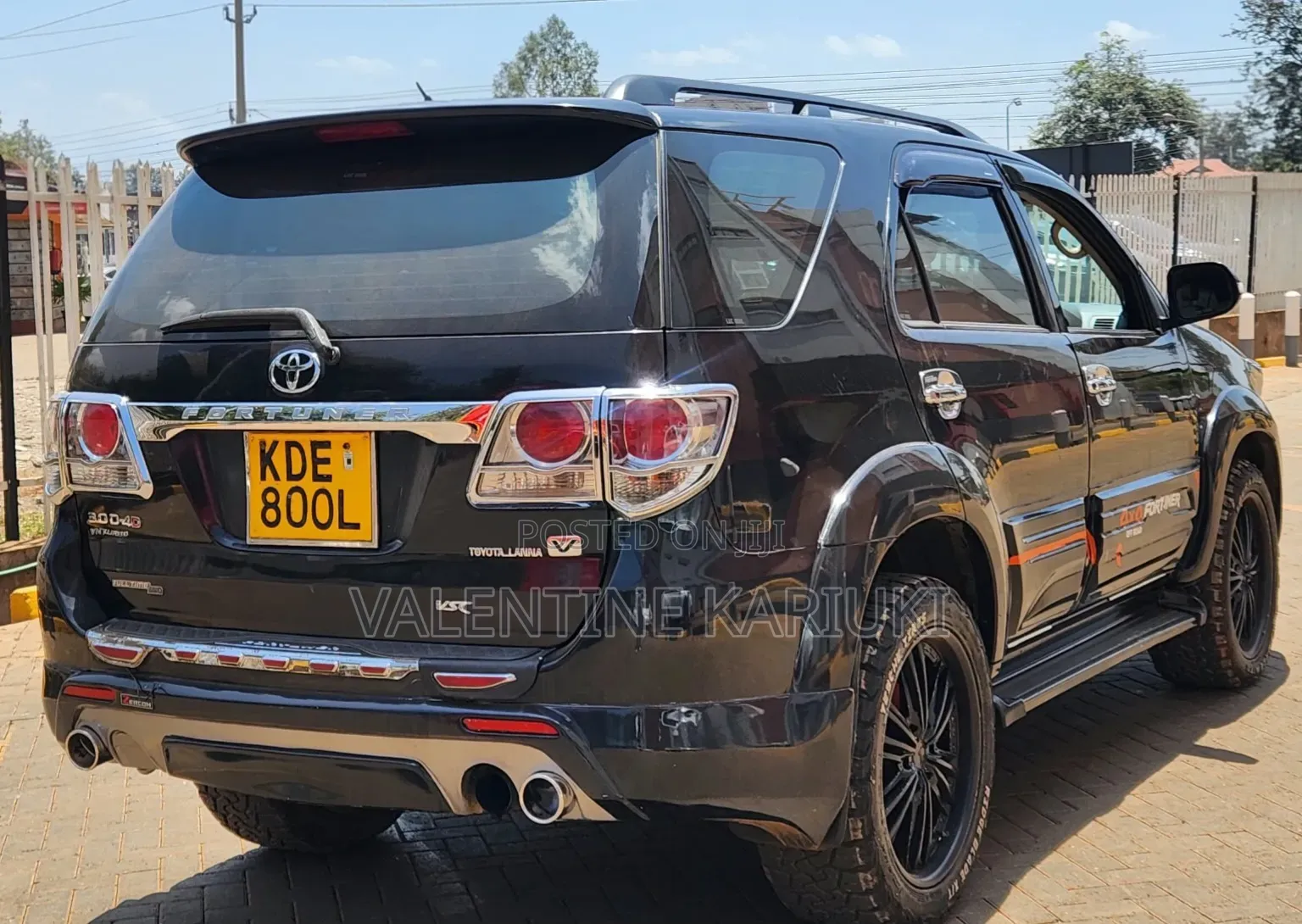 Toyota Fortuner 2014 Black