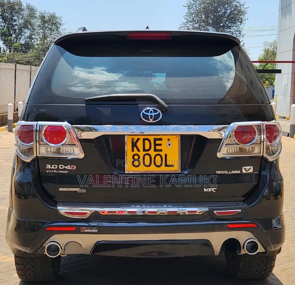 Toyota Fortuner 2014 Black