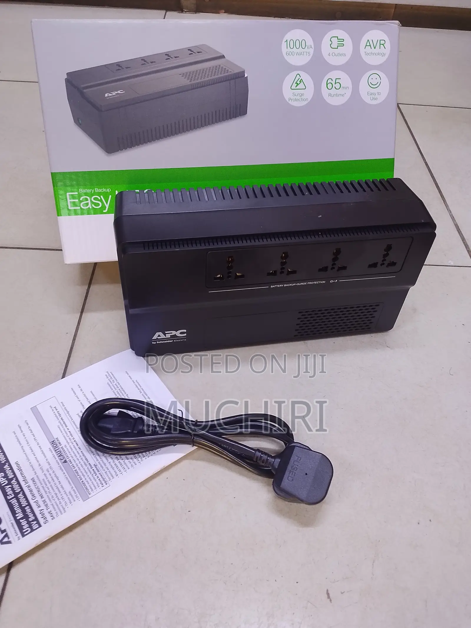 APC Easy Ups 1000va 600w
