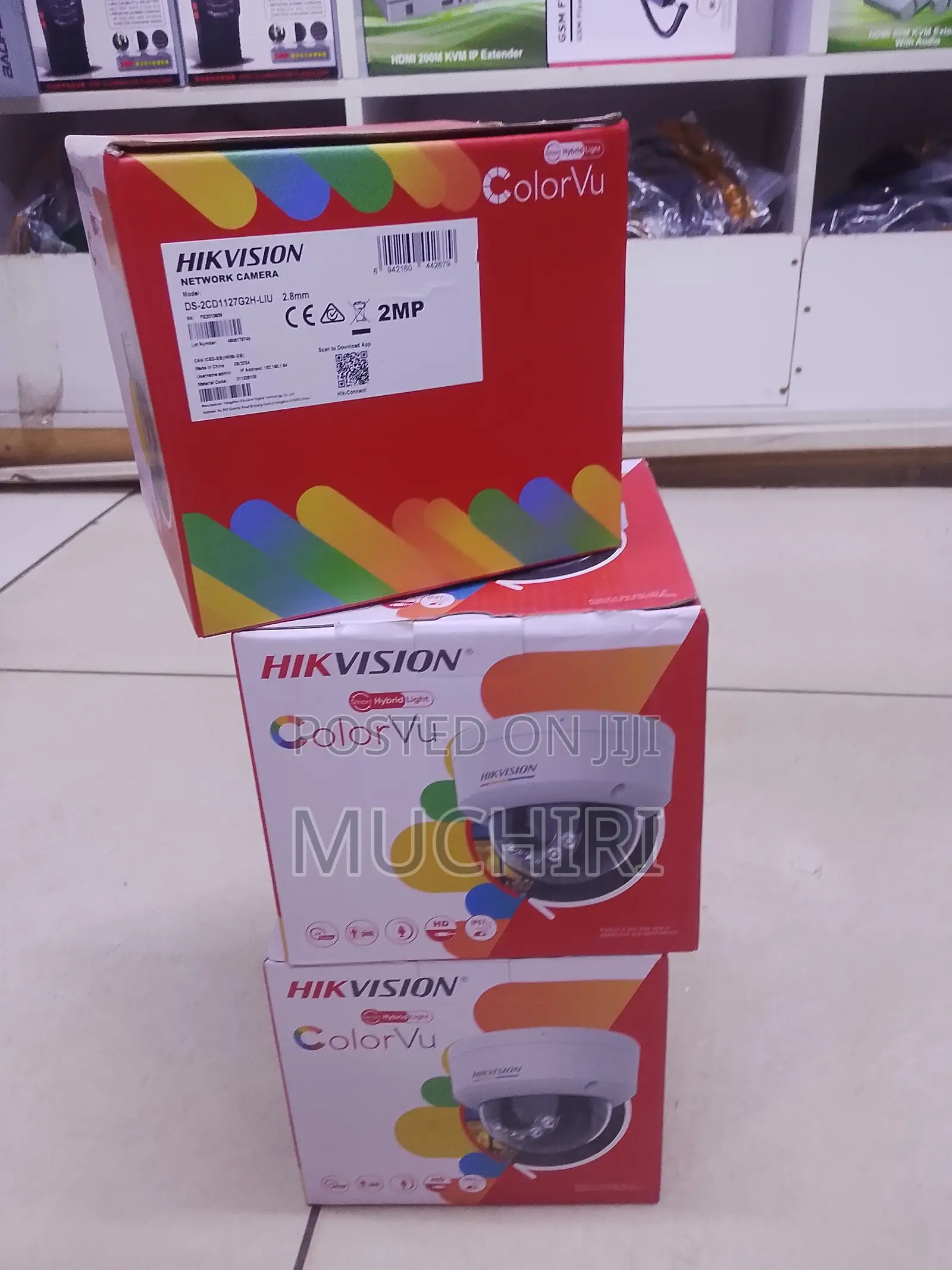 Hikvision 2MP ColorVu Security IP Camera