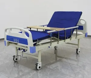 Quality Homecare Double Crank Bed Complete With Matress, Feeding Table