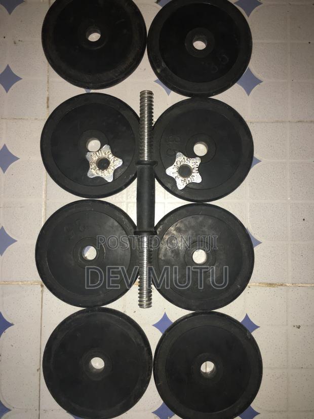 Rubber Dumbbell - thumbnail 2