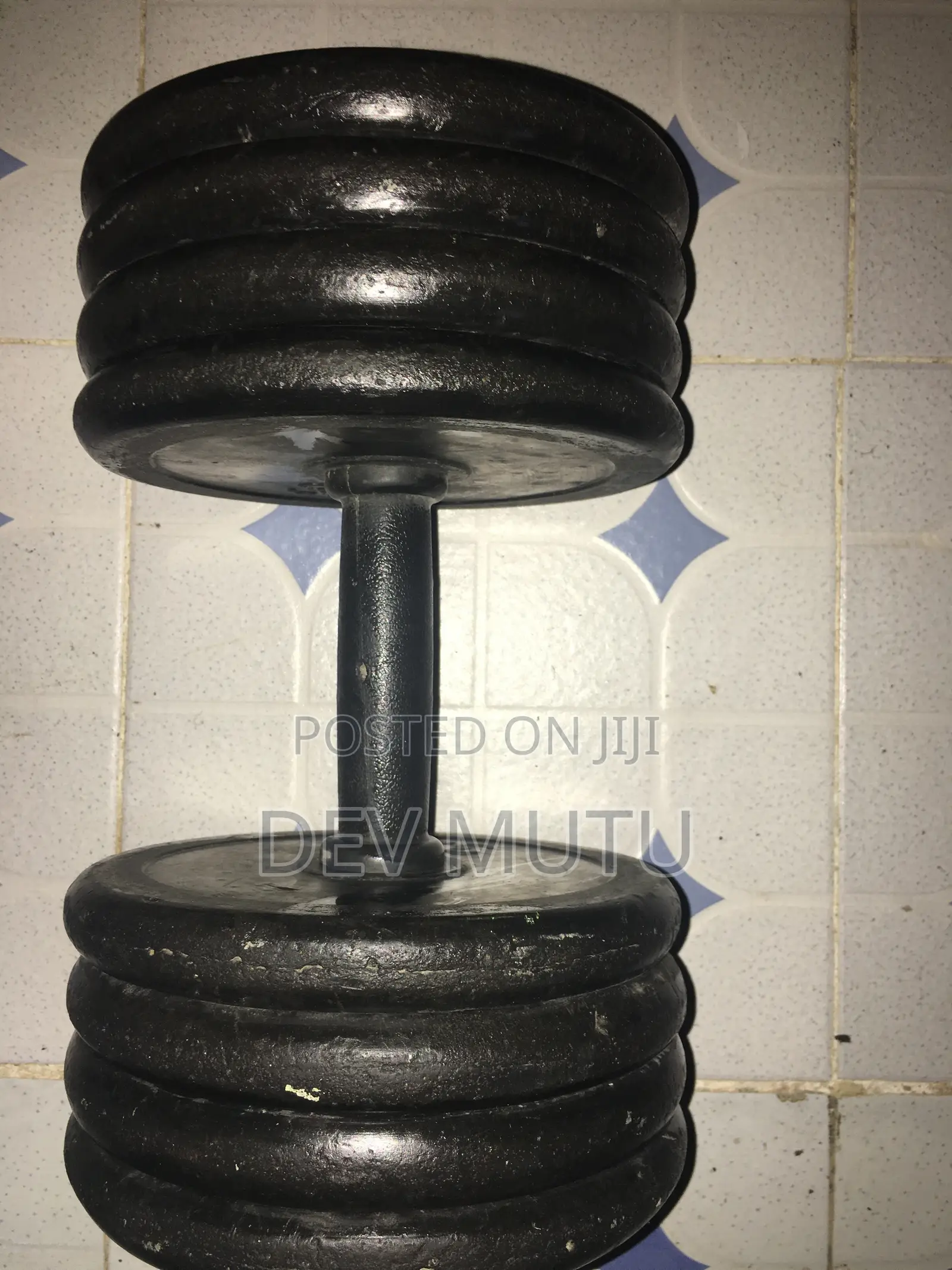 Rubber Dumbbell