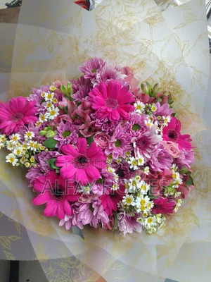 *Fresh Romantic Rose Bouquet - Birthday Anniversary Gift for Her -