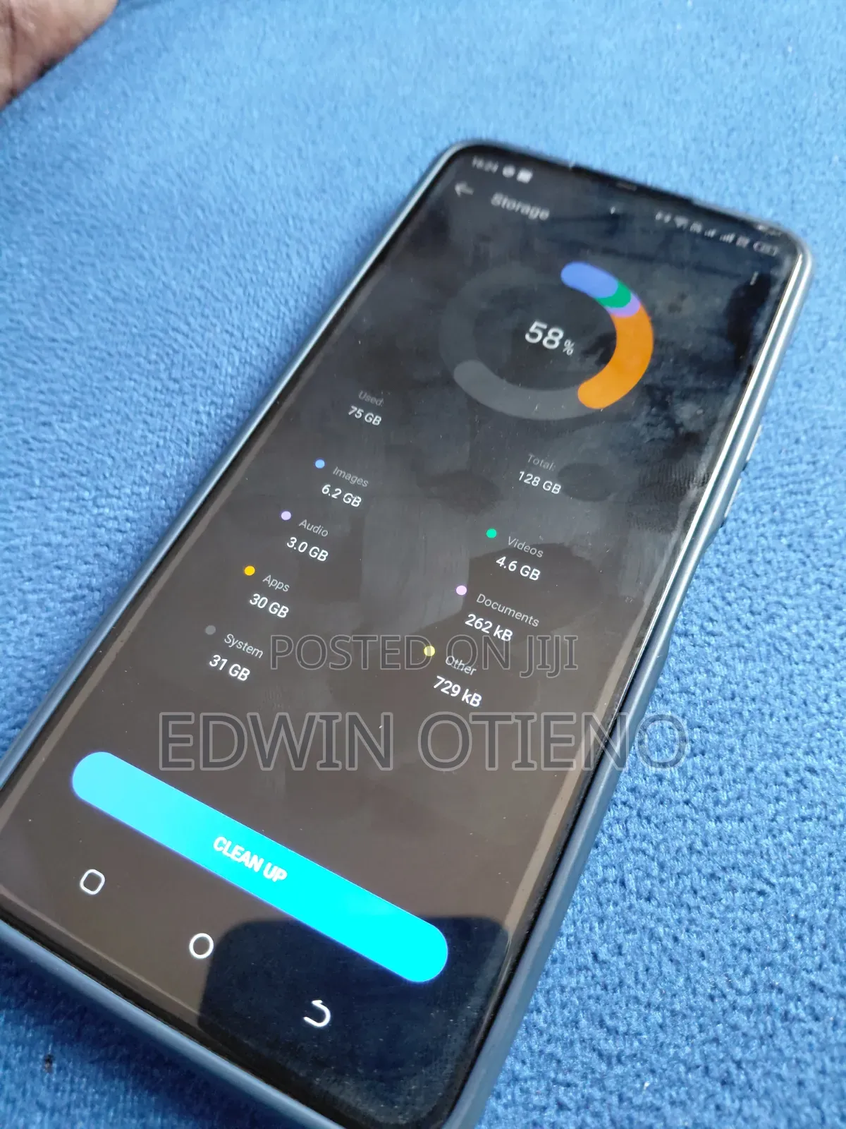 Tecno Camon 18 128 GB Blue