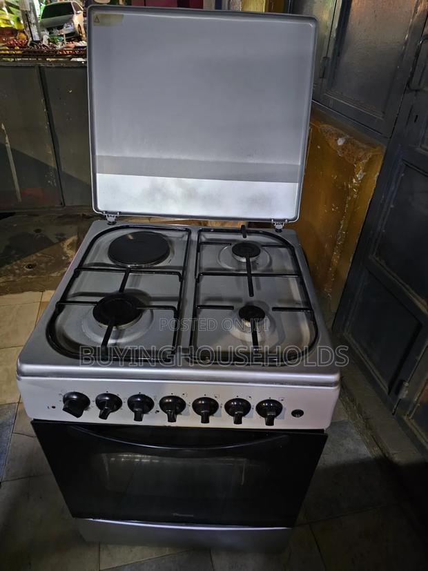 Ramtons 60x60 Cooker 3+1 Used - thumbnail 2