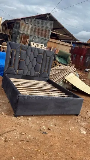 Dark Grey Bed 5 by 6