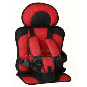 Red Portable Baby Car Seat – Compact Kids Safety Seat