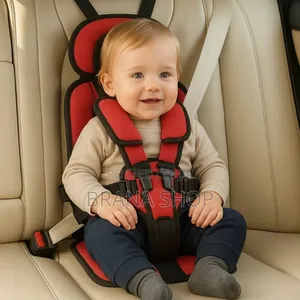 Elegant Red Infant Travel Seat – 5-Point Support