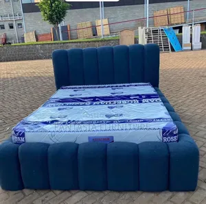 5 by 6 Blue Bubble Bed + Payment on Delivery