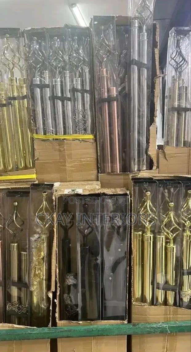 Shinny, Good Looking, Adjustable Window Curtain Rods - thumbnail 2