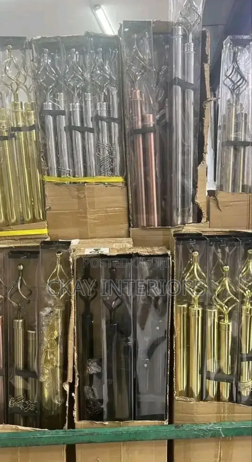 Shinny, Good Looking, Adjustable Window Curtain Rods