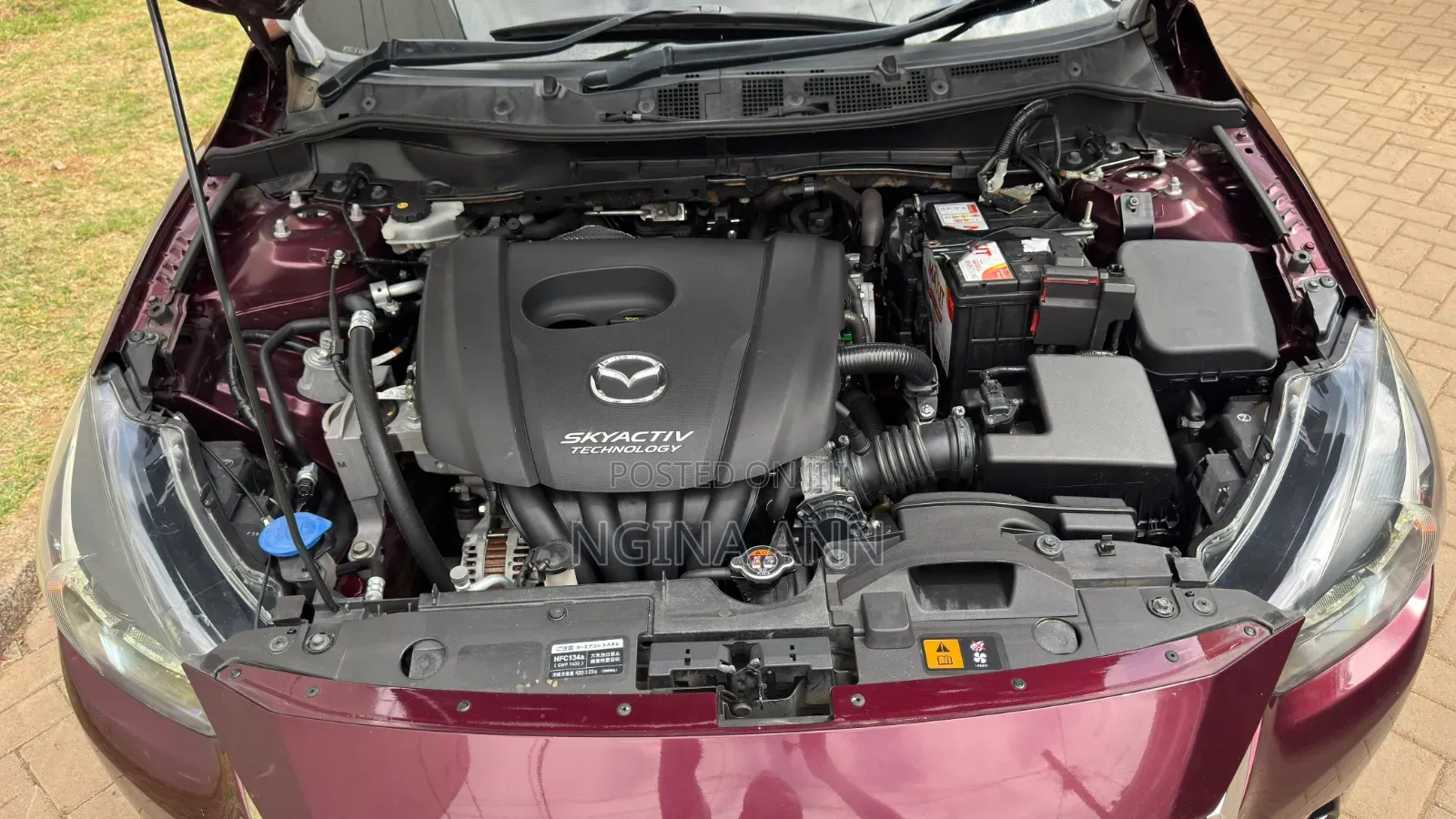 Mazda Demio 2017 Maroon