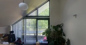 Beautiful Fabric, Beautiful Fall, Vertical Office Blinds
