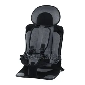 Elegant Grey Kids Car Seat – Portable Infant Travel Seat
