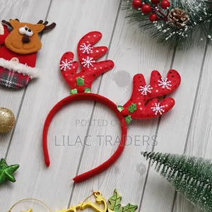Christmas Festive Red Headband Davy