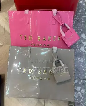 Glossy Patent Ted Baker London Tote Bags