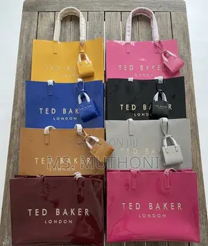 Glossy Patent Ted Baker London Tote Bags