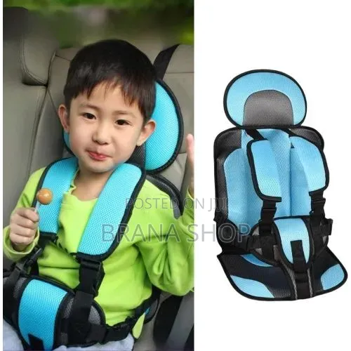 Smart Blue Baby Safety Seat – Compact Portable Design