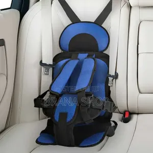 Deluxe Blue Baby Car Seat – Portable Travel Safety Seat