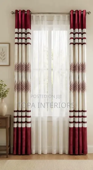 Generic Beautiful New House Curtains With Patternd