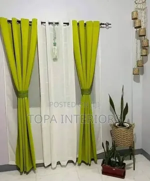 Light Green Home Decor Curtains for Living Room and Bedroom Privacy