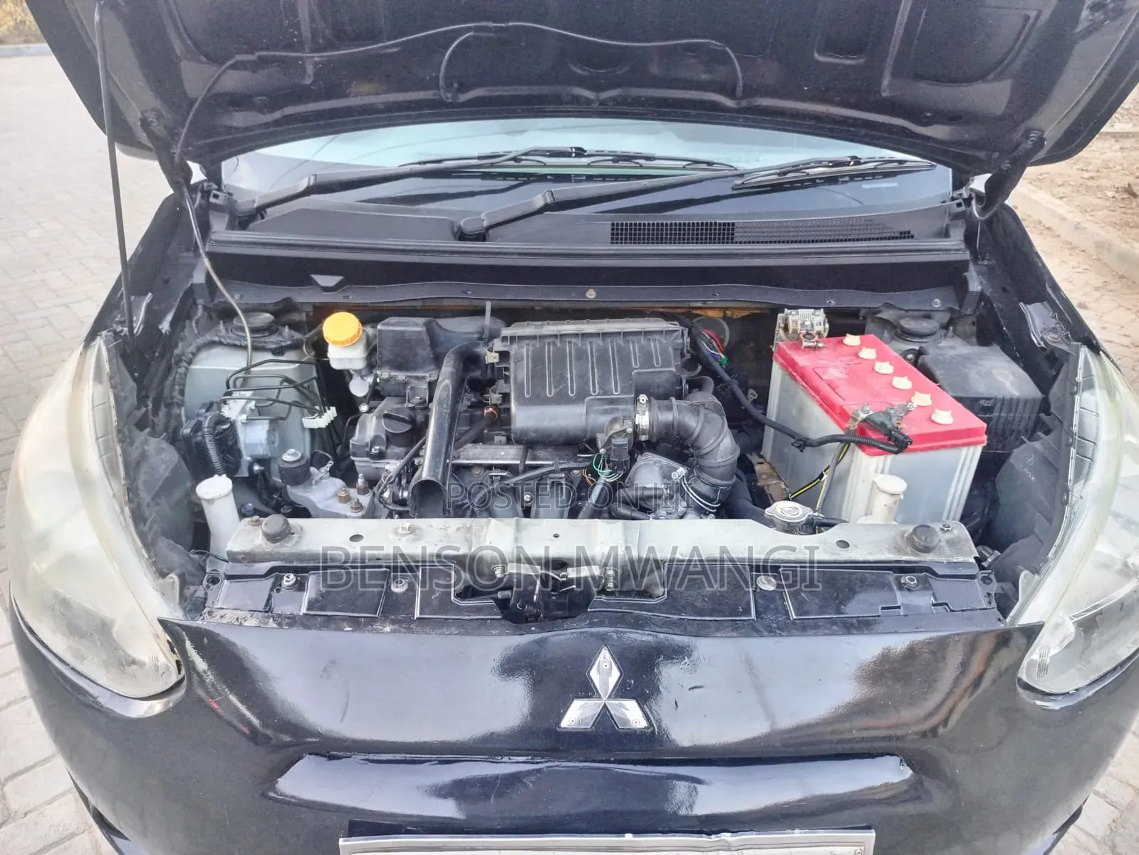 Mitsubishi Mirage 2012 Black