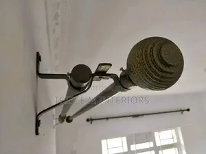 Juakali Window Rod's -Easy to Fix, Powder Coated, Antique Heavy Rods