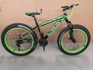 Strong Green Fat Tire Mountain Bike – Bold Outdoor Bicycle 