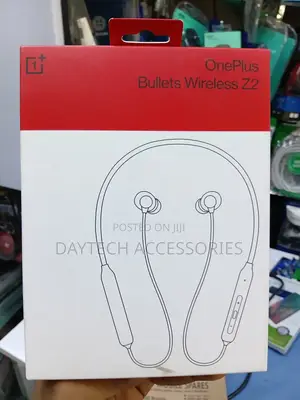 OnePlus Bullets Wireless Z2 Neckband-Style Bluetooth Earphones - Black