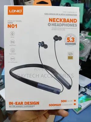 LDNIO N01 Neckband Wireless Bluetooth 5.3 in-Ear Sports Earphones
